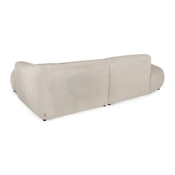 by fonQ Soft Ottomane Bank Links - Naturel Melange
