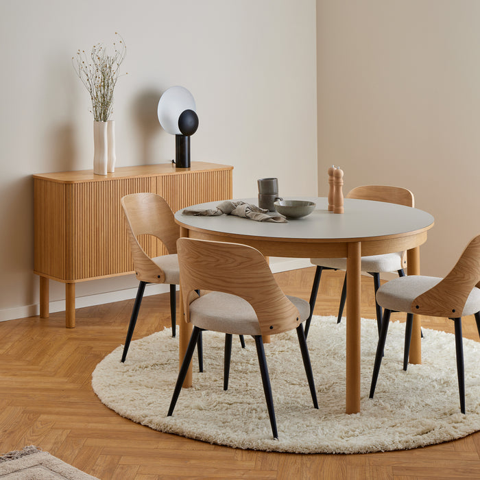 by fonQ Kaja Eetkamerstoel - Beige