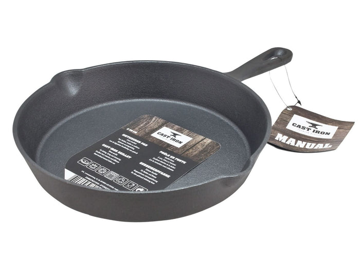 Cast Iron Koekenpan - Gietijzer - ø 20 cm - zonder anti-aanbaklaag