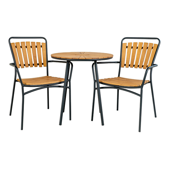 House Nordic - Tuintafel Cleveland Teak Ø70cm