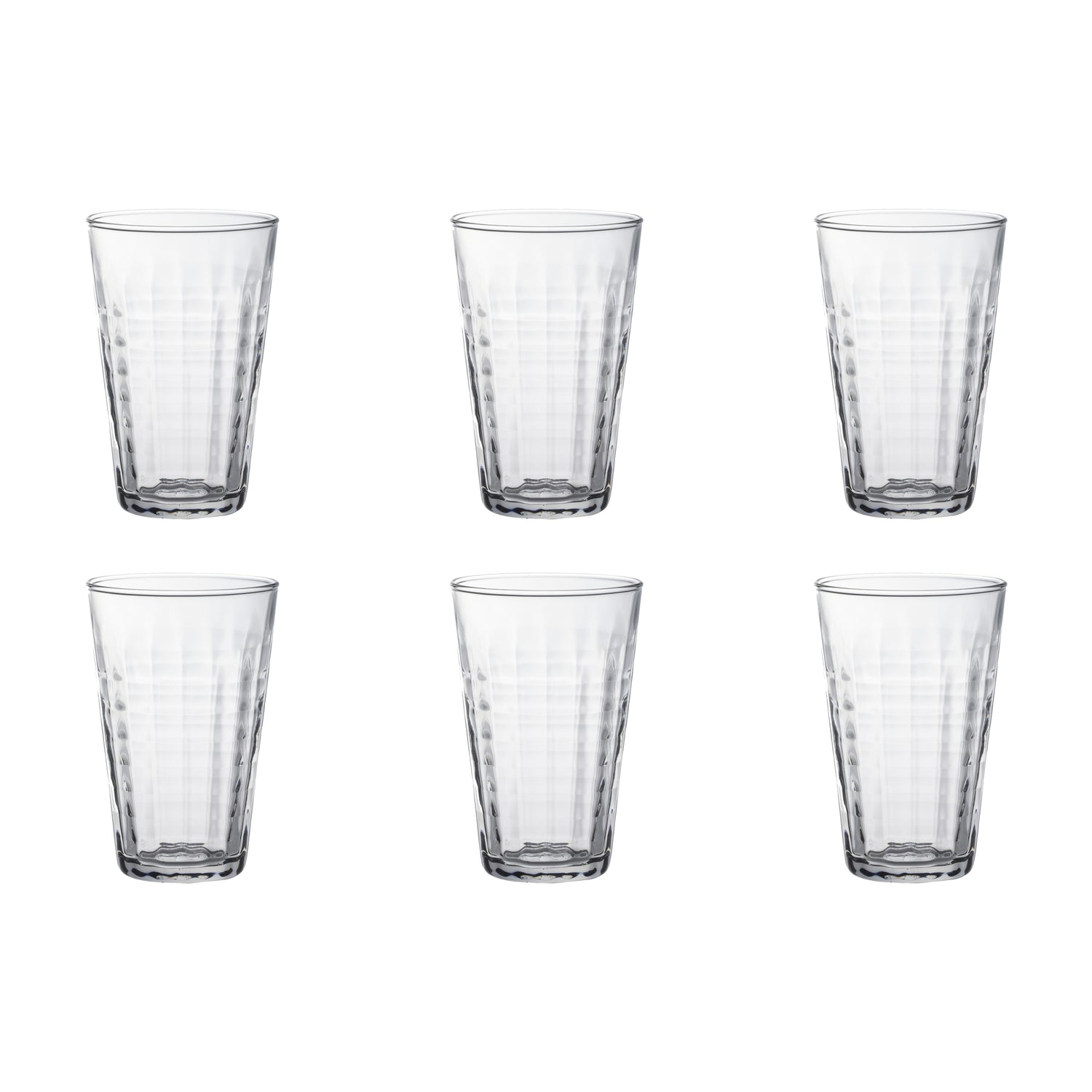 Duralex Prisme Longdrinkglazen - 33 cl - 6 stuks