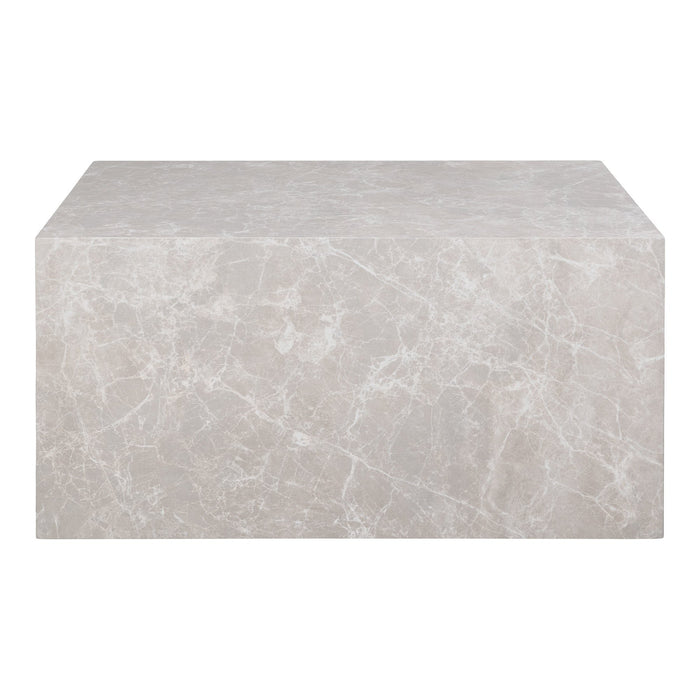 House Nordic - Salontafel Marmerlook - 80x60x40cm