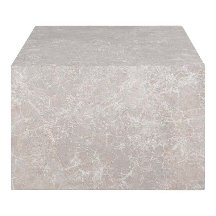 House Nordic - Salontafel Marmerlook - 80x60x40cm