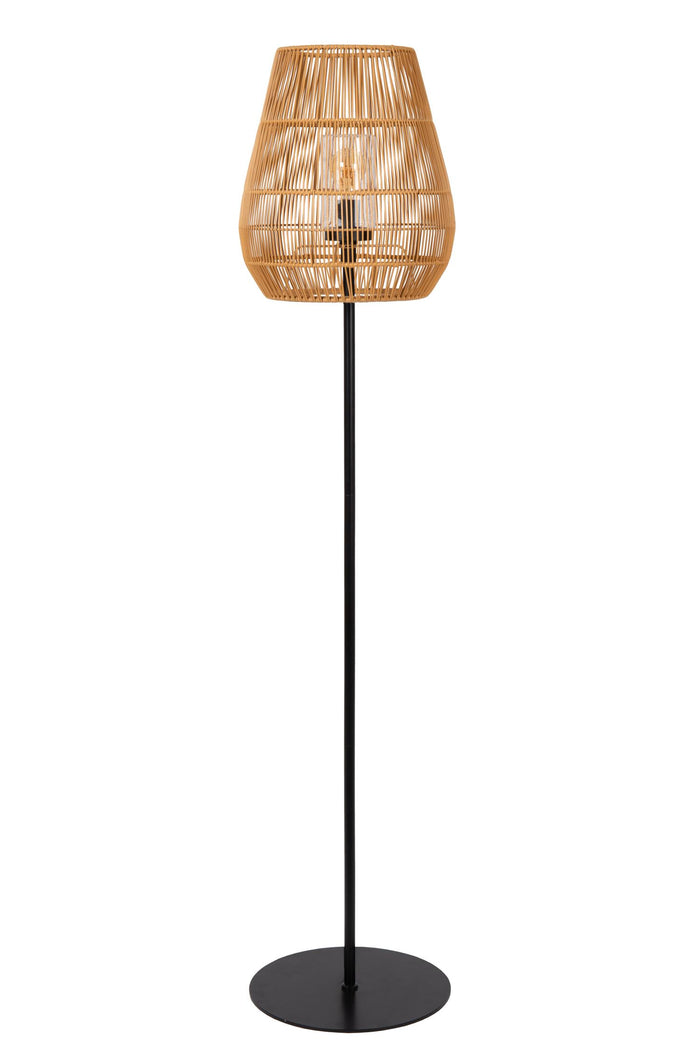 Lucide NERIDA Vloerlamp - Naturel