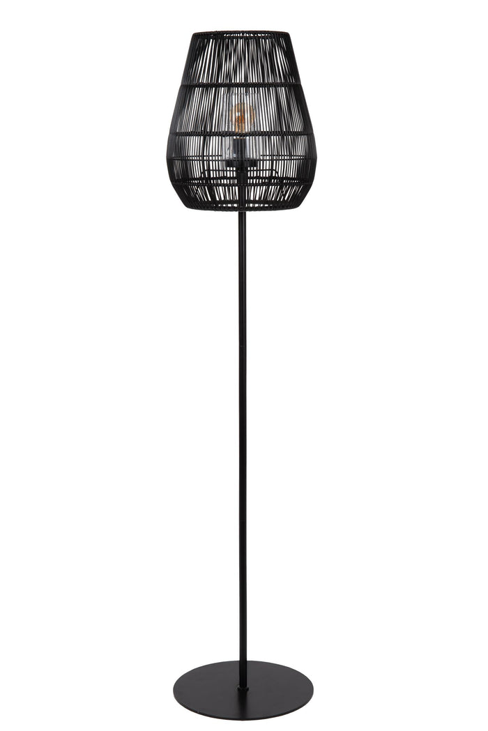 Lucide NERIDA Vloerlamp - Zwart