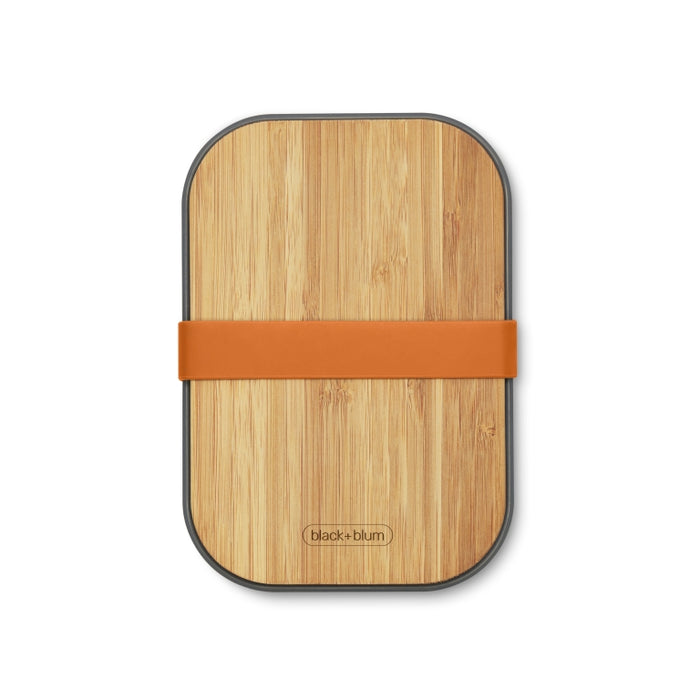 Black+Blum RVS Broodtrommel - 1.25 Ltr - Oranje