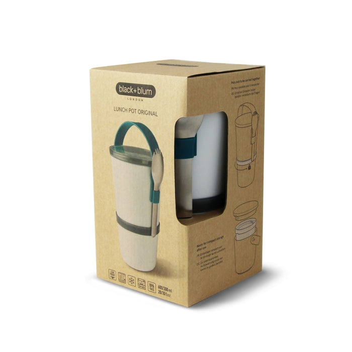 Black+Blum Lunch Pot Original - Lunchbox - 300 + 600ml - Blauw