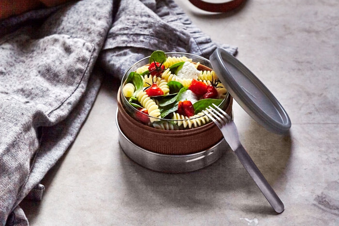 Black+Blum Glazen Lunchbox - Kom - 750ml - Bruin