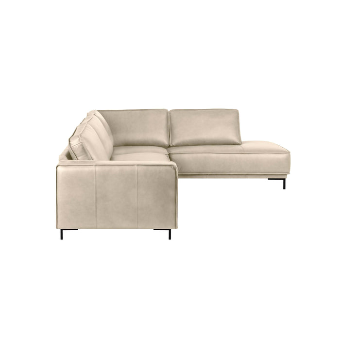 by fonQ Brisk Hoekbank Rechts - Buffelleer - Beige