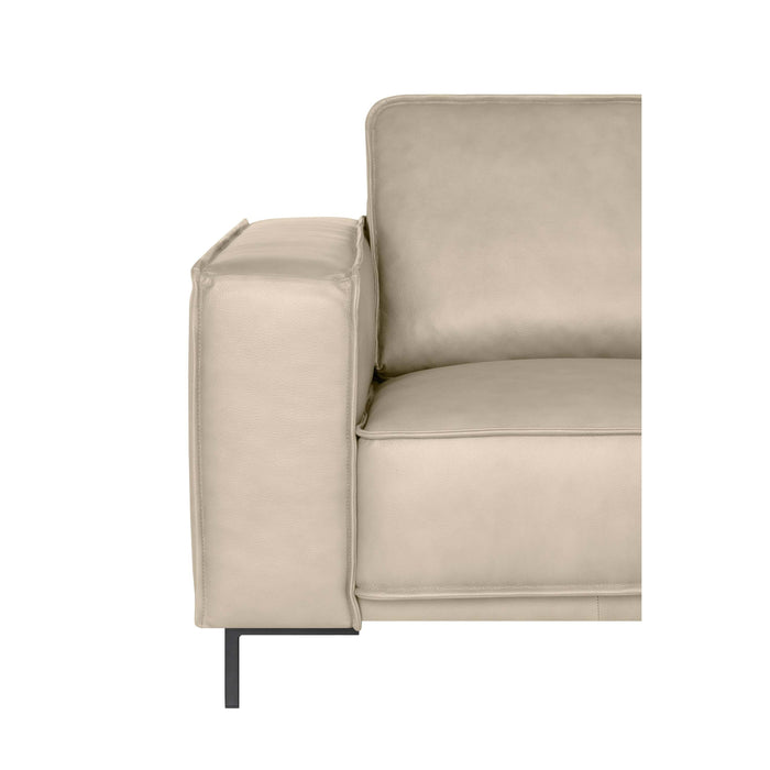 by fonQ Brisk Hoekbank Rechts - Buffelleer - Beige