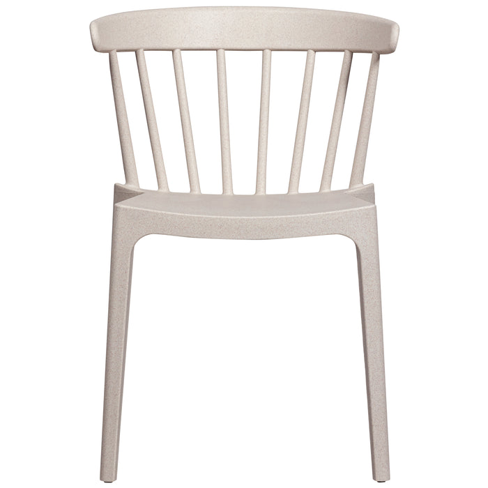 Woood Bliss Spijlenstoel - Off White Melange