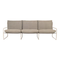 ferm LIVING Desert 3-zitsbank Dolce - Cashmere / Dark Sand