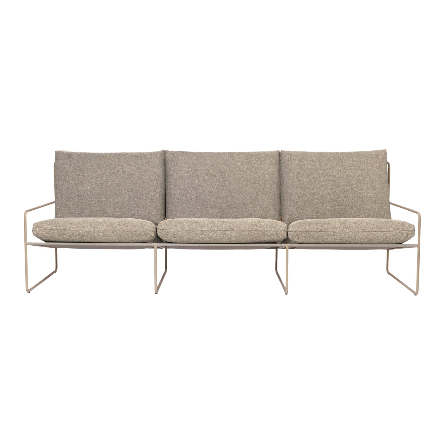 ferm LIVING Desert 3-zitsbank Dolce - Cashmere / Dark Sand