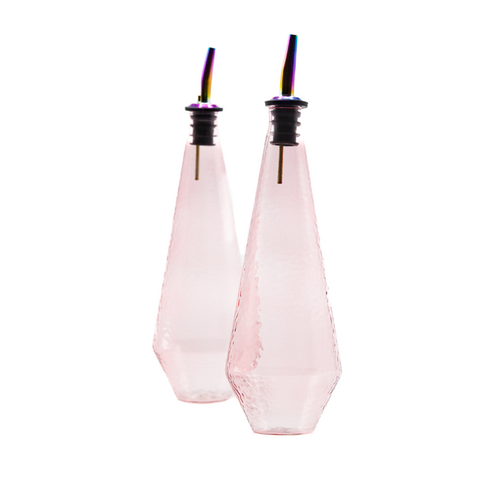 Brût Homeware, Olie | Azijn set Claude, roze