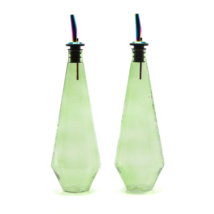 Brût Homeware, Olie | Azijn set Claude, groen