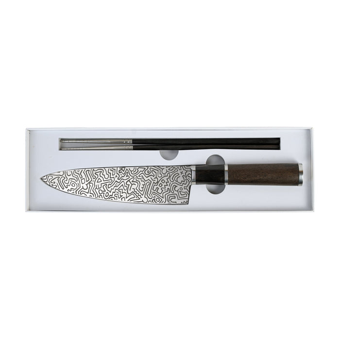 Homey’s Keith Haring Collection – RVS Koksmes en Saibashi Chopsticks