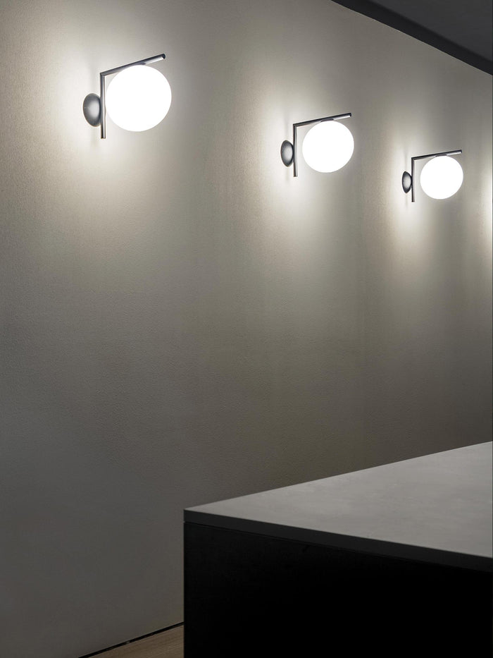 Flos IC Lights C|W1 Outdoor wandlamp messing