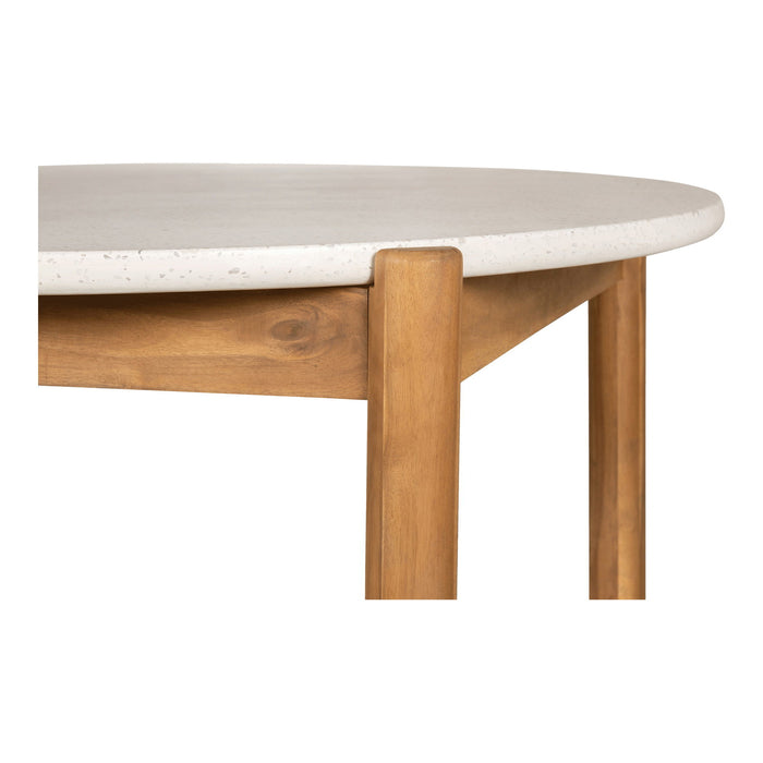 House Nordic - Tuintafel Acacia|Wit - 120x120x76cm - Terracina