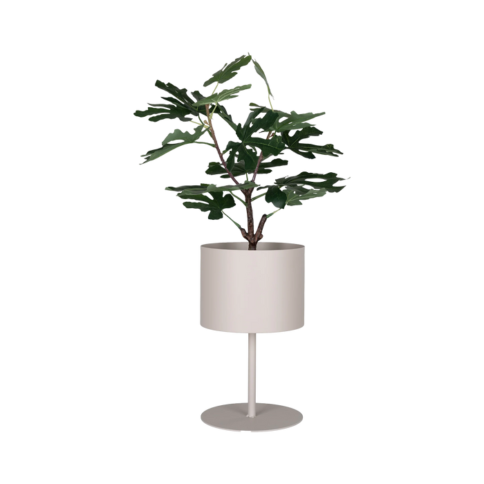 Artichok Yannick Staande Metalen Plantenbak Beige