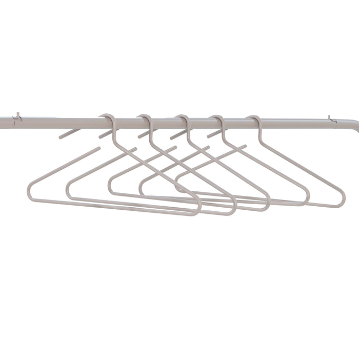 SPINDER DESIGN HANG-ON kledinghangers (set van 5 stuks) - Silky Taupe