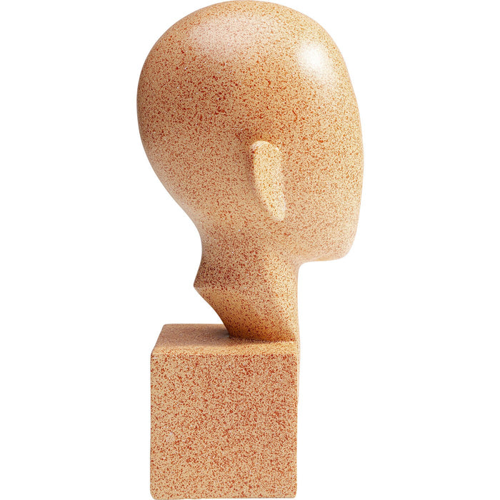 Kare Design Half woonaccessoires gezicht oranje