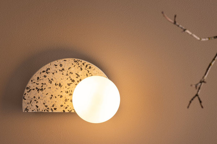 Rebellenclub Almby Wandlamp - Wit