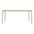 ferm LIVING Dapple Tuintafel B 160 x D 90 cm - Cashmere