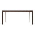 ferm LIVING Dapple Tuintafel B 160 x D 90 cm - Dark Chocolate