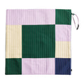 HAY Dogs Travel Blanket - Green / Lavender / Blue