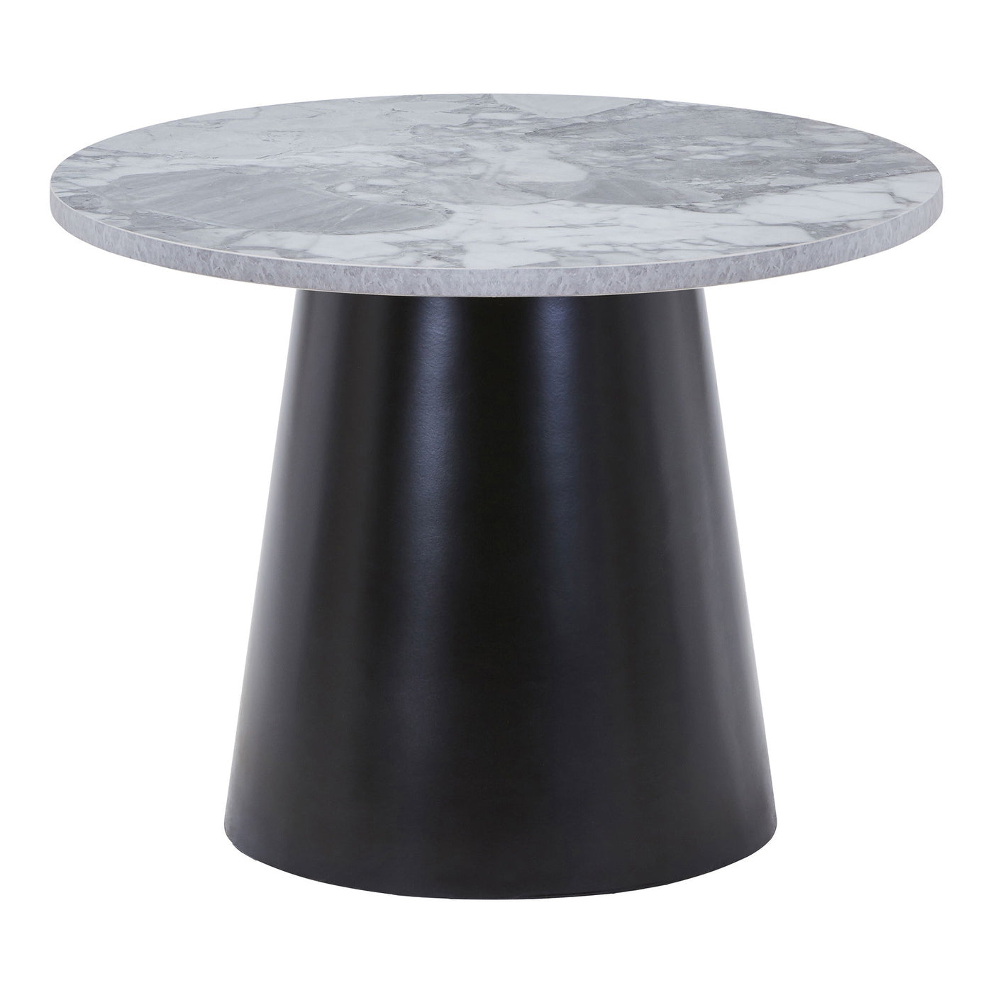 House Nordic - Salontafel Grijs|Zwart - Ø60x45cm - Brito