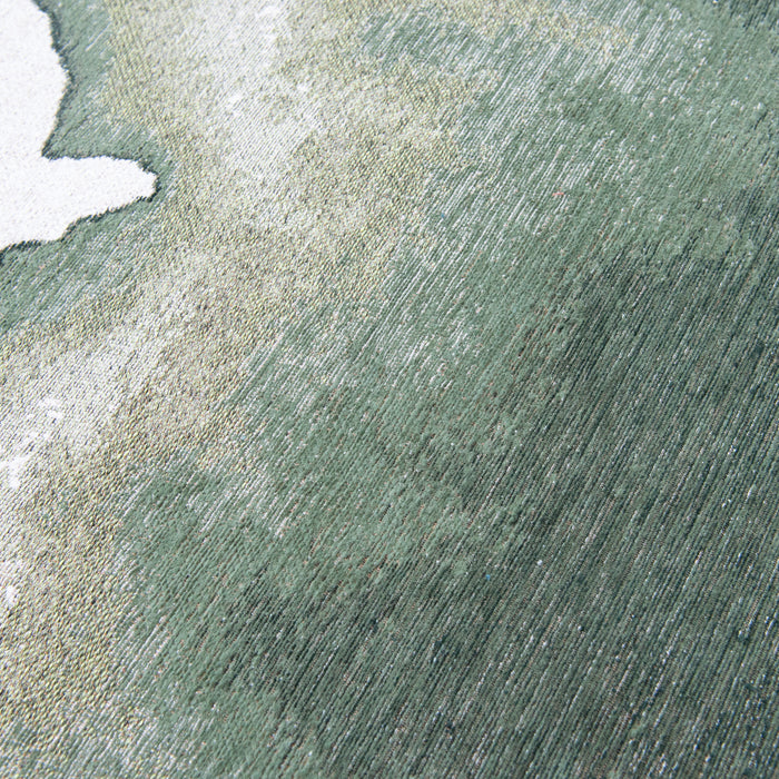 Louis de Poortere Lagoon Vloerkleed Ø 140 cm - Palm Green Meditation