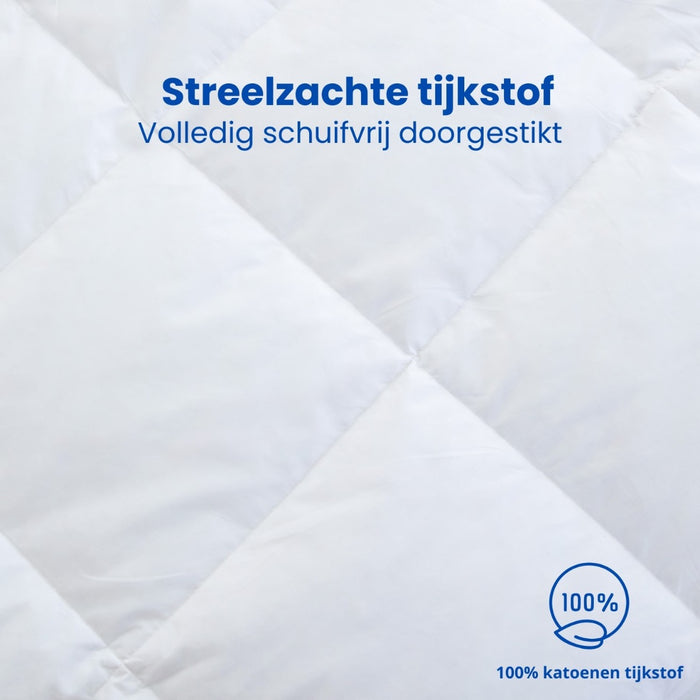 Fabiola - Zwaar Dons 4-Seizoenen Dekbed - 140x200cm