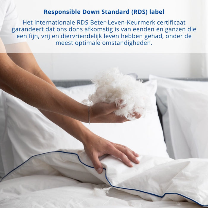 Fabiola - Zwaar Dons 4-Seizoenen Dekbed - 240x200cm