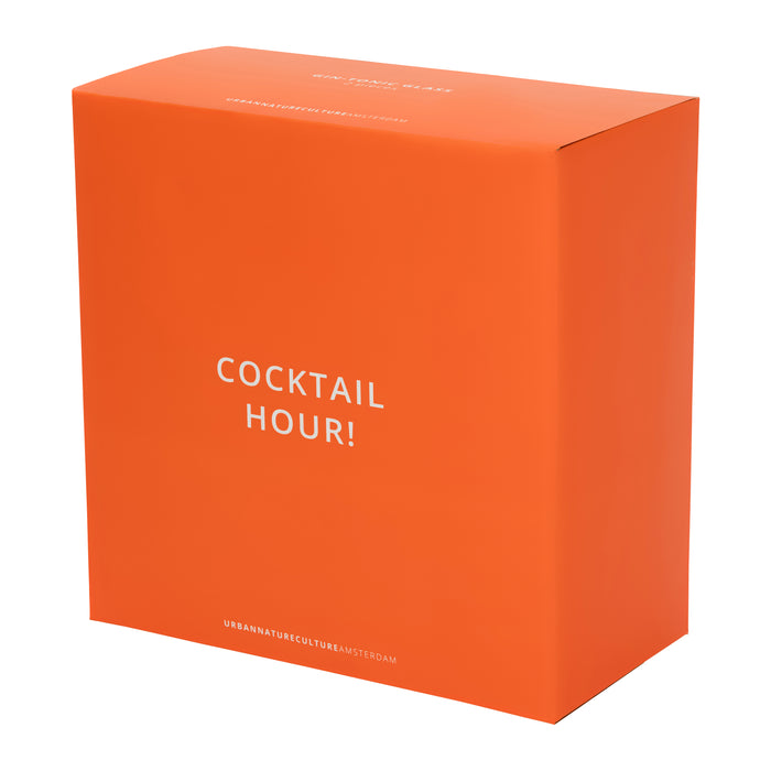 Urban Nature Culture Gin-Tonic Cocktail Glas - Set Van 2 - In Geschenkverpakking