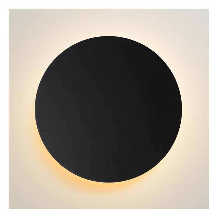 Lucide EKLYPS LED Wandlamp - Zwart