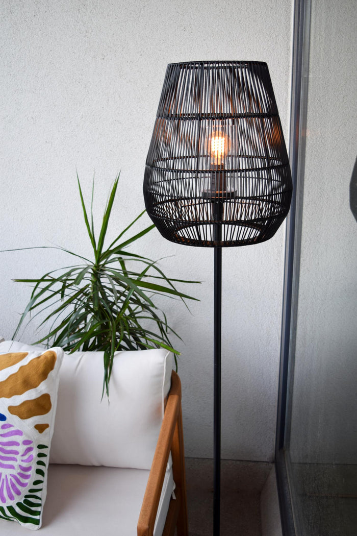 Lucide NERIDA Vloerlamp - Zwart