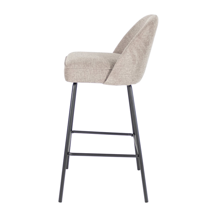 Kick barkruk Lucy - Taupe