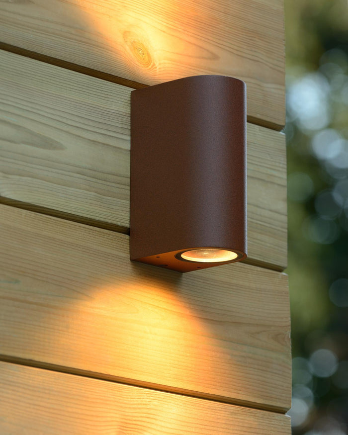 Lucide BOOGY Wandspot - Roest bruin
