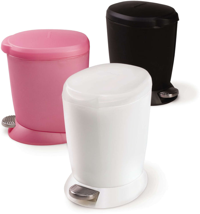 Simplehuman Afvalemmer Slim - 6 liter - Roze - Simplehuman