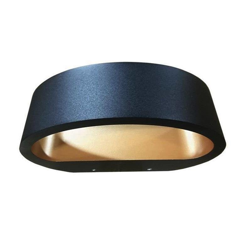 Artdelight Wandlamp Sharp Led Zwart-Goud 7.2Watt 2700K