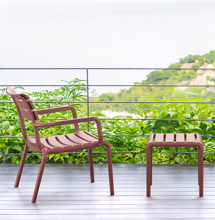 ALTEREGO SIDONY Lage tafel - Rood