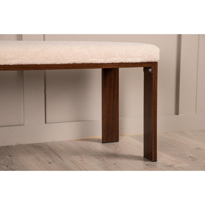 Svea - Noemi eetkamerbank - teddy - 120 cm